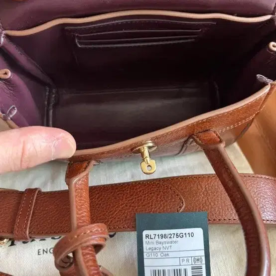 [BUNJANG] Mulberry Bayswater Mini Oak Handbag / 멀버리 베이스워터 미니 오크