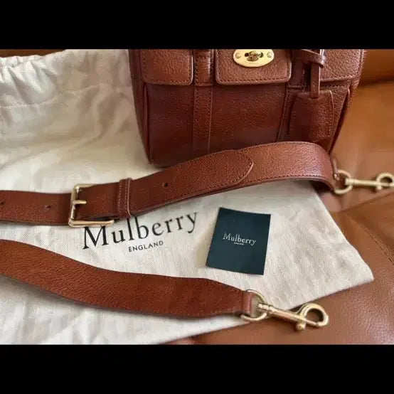 [BUNJANG] Mulberry Bayswater Mini Oak Handbag / 멀버리 베이스워터 미니 오크