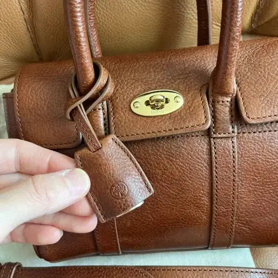 [BUNJANG] Mulberry Bayswater Mini Oak Handbag / 멀버리 베이스워터 미니 오크