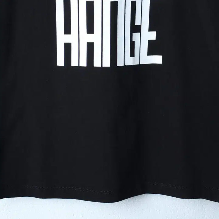 [BUNJANG] Armani Big Logo T-shirt / (S-M) 아르마니 반팔 티셔츠 빅로고 블랙 올드스쿨-180F2
