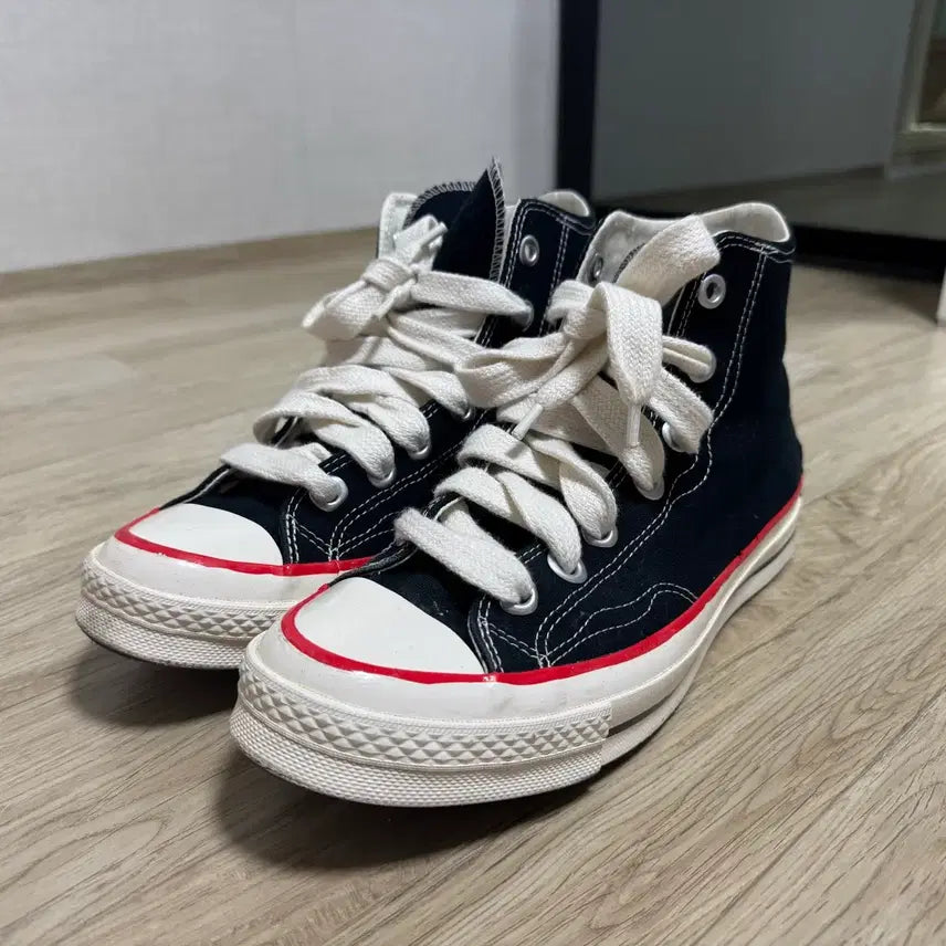 [BUNJANG] Converse Chuck 70 Black Sneakers / 컨버스 척 70 블랙 스니커즈
