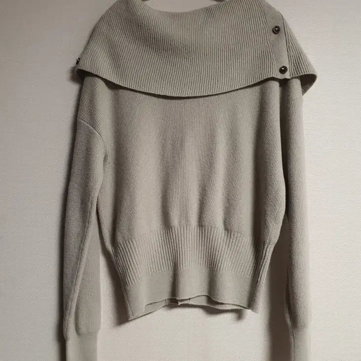 [BUNJANG] System Button Tab Knit Cardigan / 시스템 system 버튼탭  니트 탑 가디건 프리 사이즈 정품