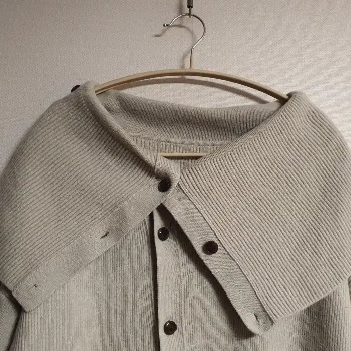 [BUNJANG] System Button Tab Knit Cardigan / 시스템 system 버튼탭  니트 탑 가디건 프리 사이즈 정품