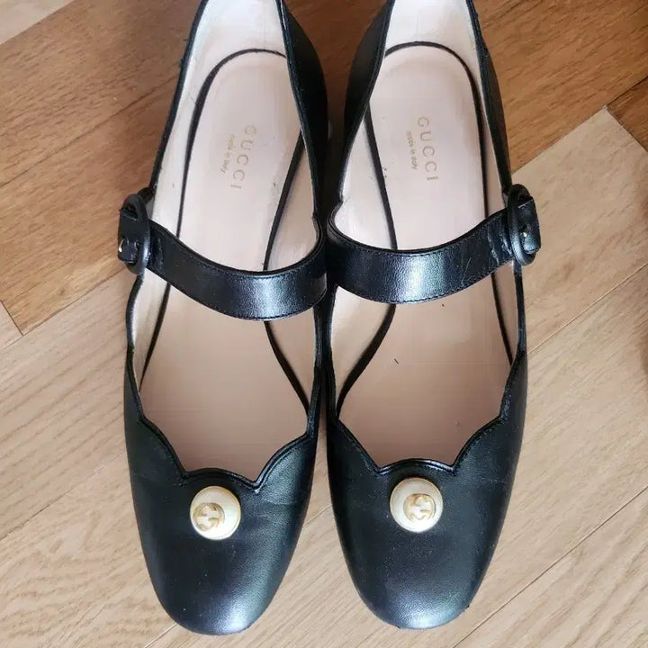 [BUNJANG] Gucci Pearl Mary Jane Shoes / 정품)구찌 진주 메리제인 37.5사이즈