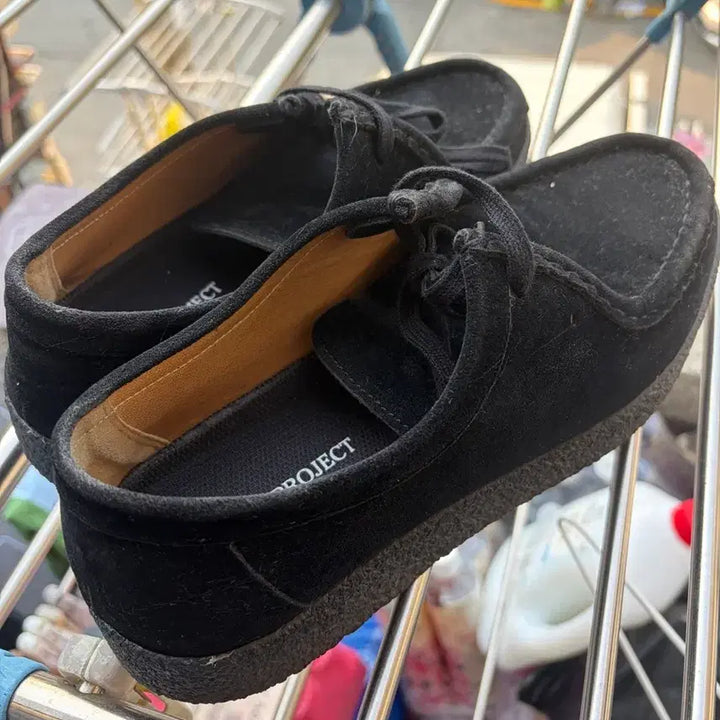 [BUNJANG] Suede Loafer - Black 260 - Men&