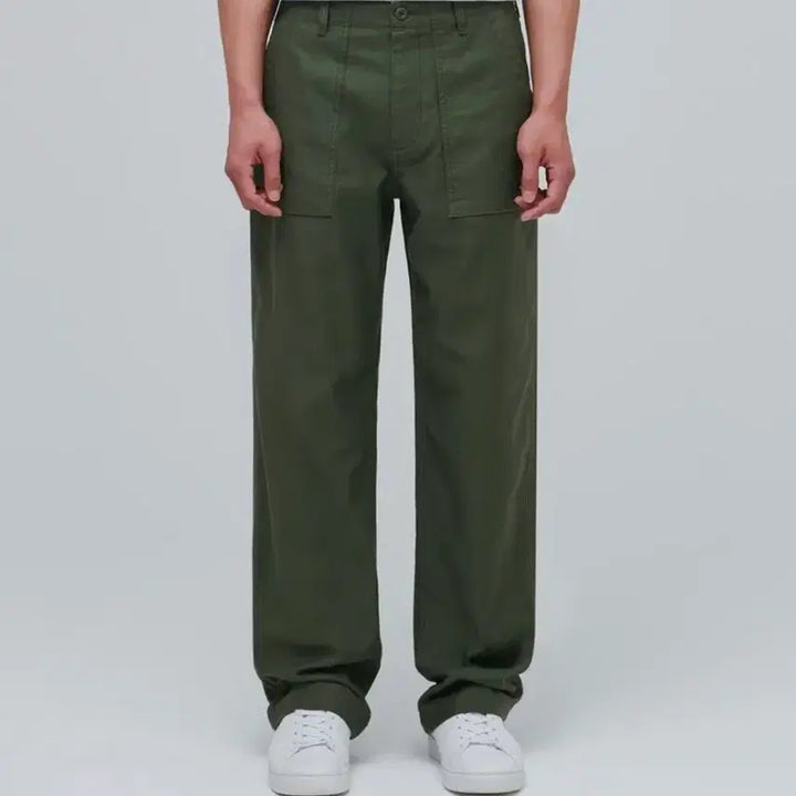 [SOLD OUT] 무신사 스탠다드 레플리카 퍼티그 팬츠 [카키]28