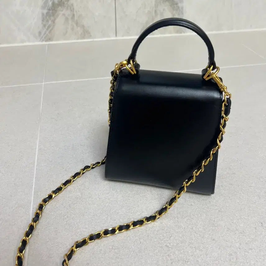 [BUNJANG] Time Chain Tote Cross Bag / 타임 체인 토트 크로스백