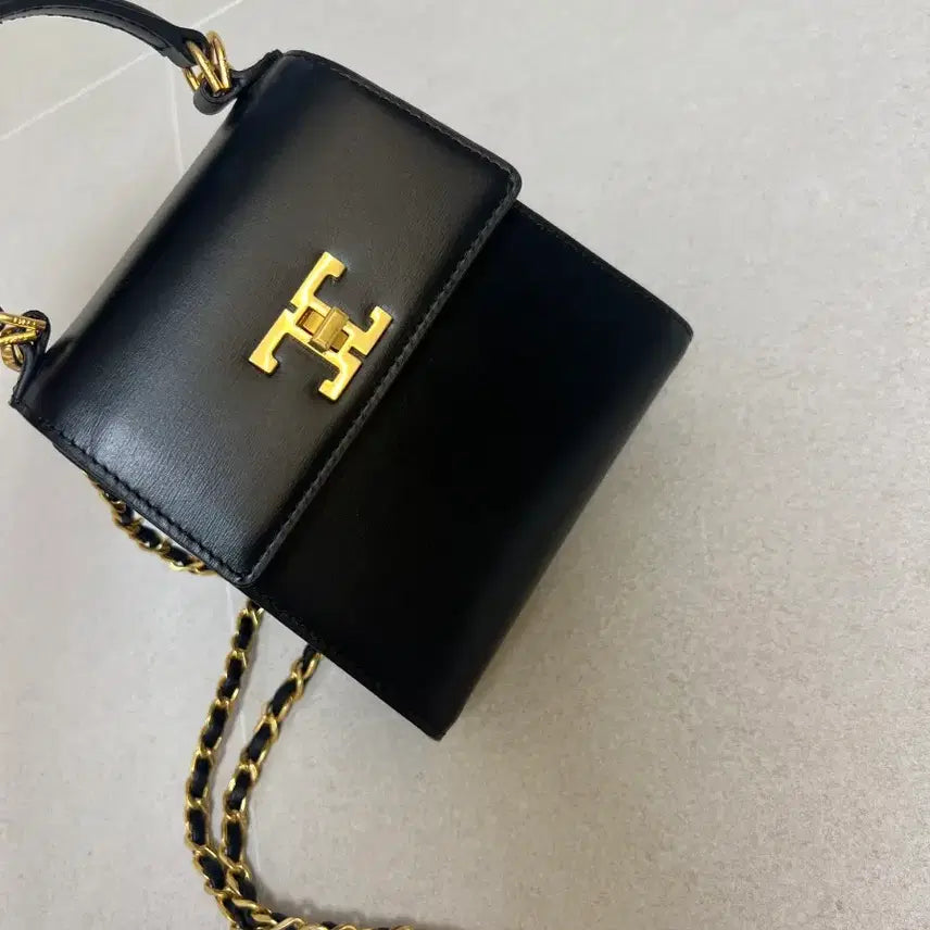 [BUNJANG] Time Chain Tote Cross Bag / 타임 체인 토트 크로스백