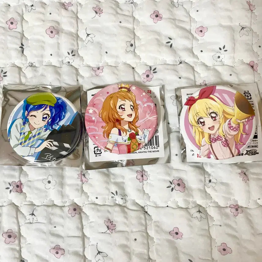 [BUNJANG] Aikatsu! The Movie Can Badge / 아이카츠 극장판 캔뱃지
