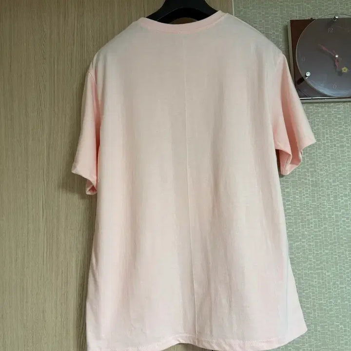 [BUNJANG] Unisex Banana Print Pink T-shirt / 새상품 바나나프린팅 반팔 남여공용
