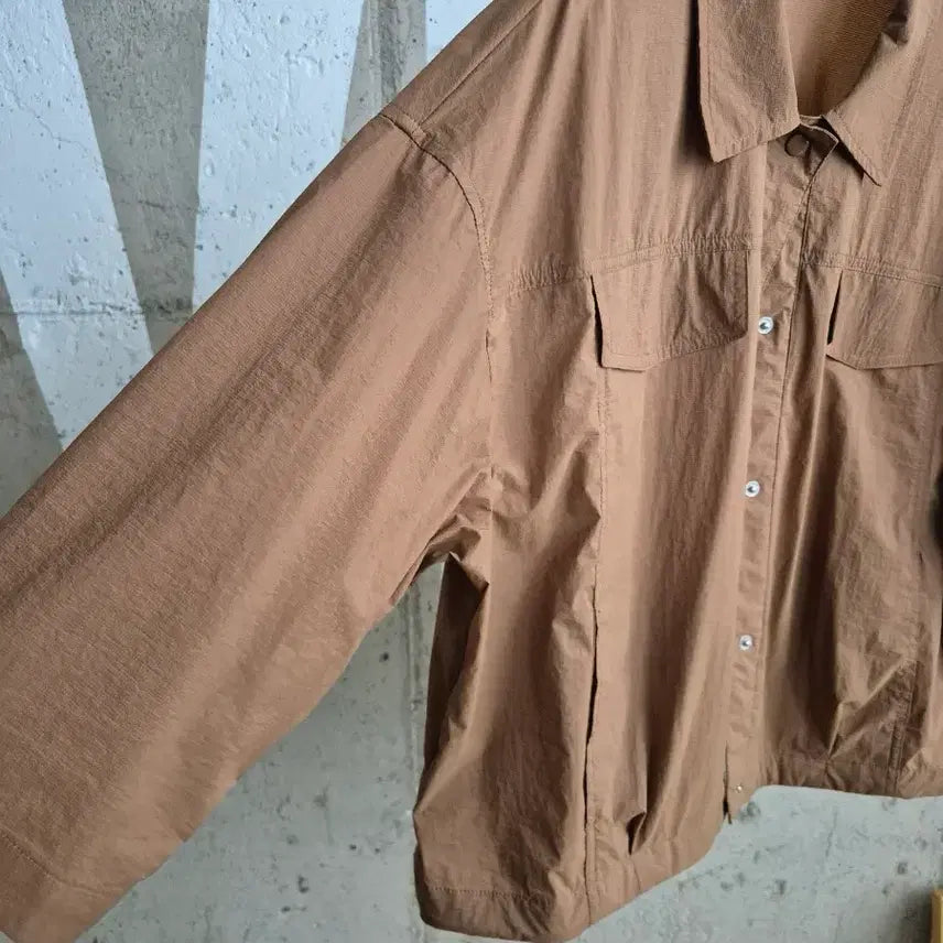 [BUNJANG] Zishen Brown Summer Jacket / 2025)지센 시원시원 바스락자켓