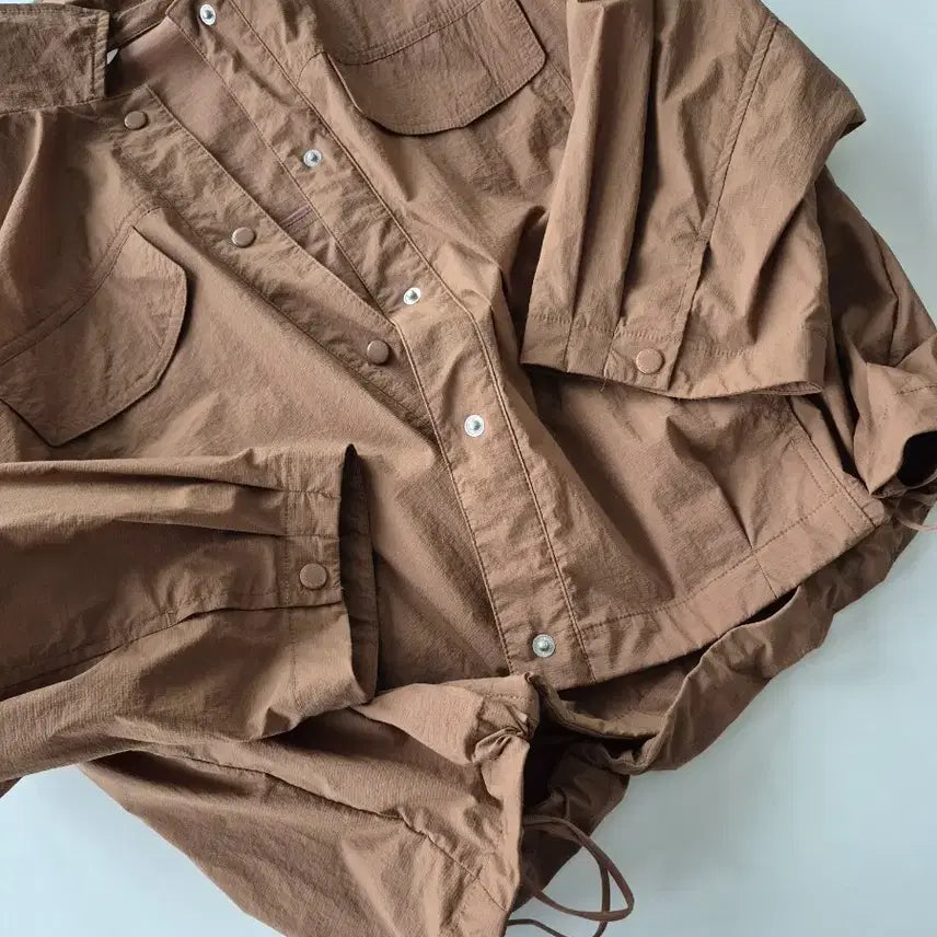 [BUNJANG] Zishen Brown Summer Jacket / 2025)지센 시원시원 바스락자켓