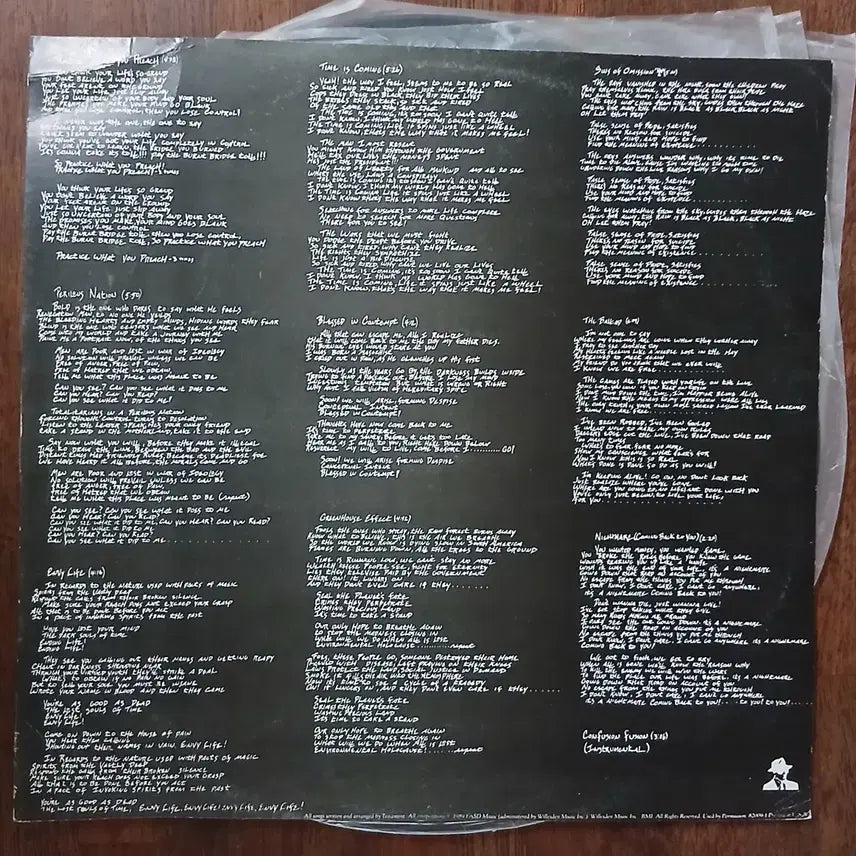 [SOLD OUT] 메탈밴드 테스타먼트 준판 LP 3장