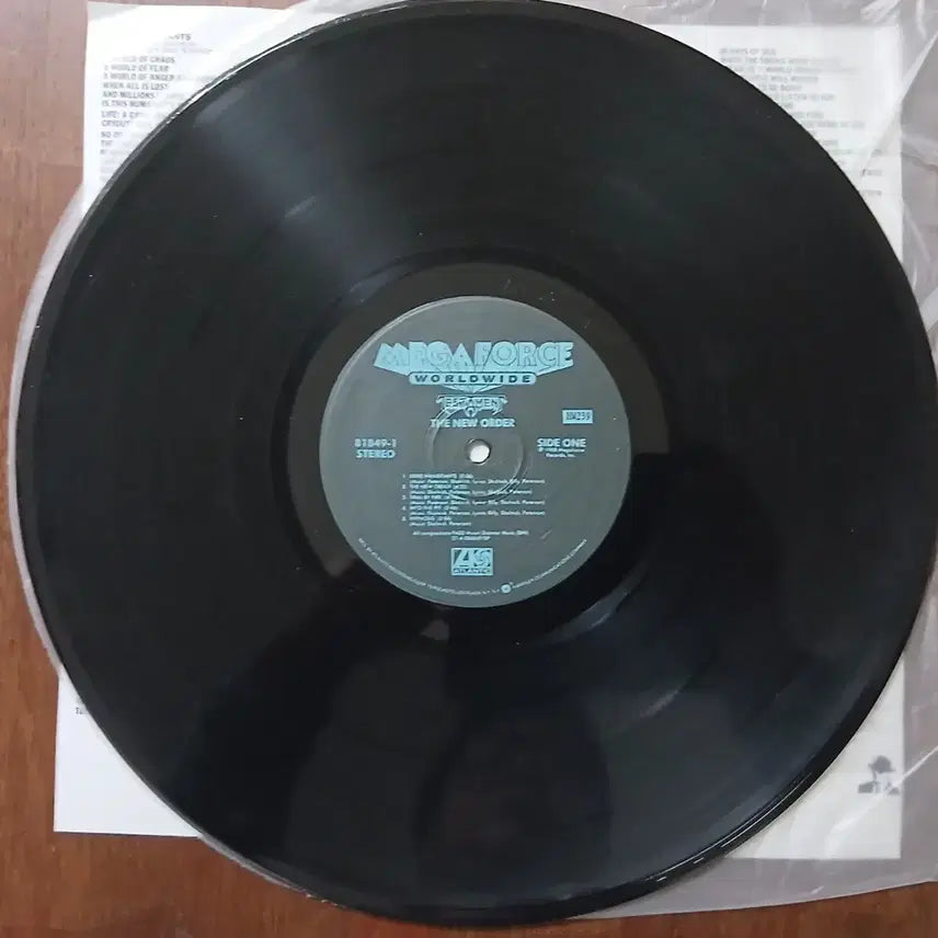 [SOLD OUT] 메탈밴드 테스타먼트 준판 LP 3장