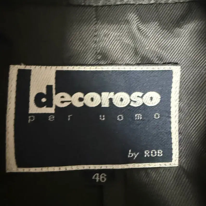 [BUNJANG] Deco Rosso Wool Black Jacket Men&