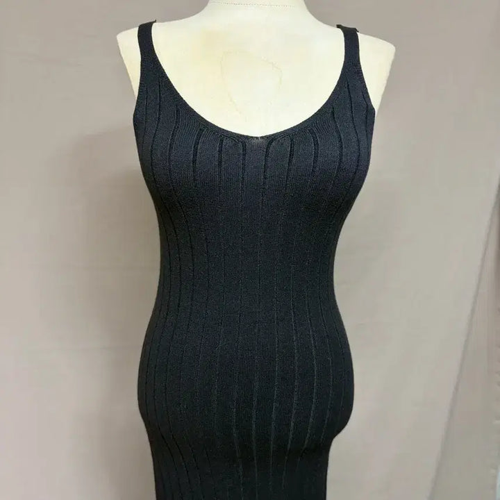 [BUNJANG] Hermes Black Knit Long Dress / 에느메스 블랙 니트 롱 원피스s