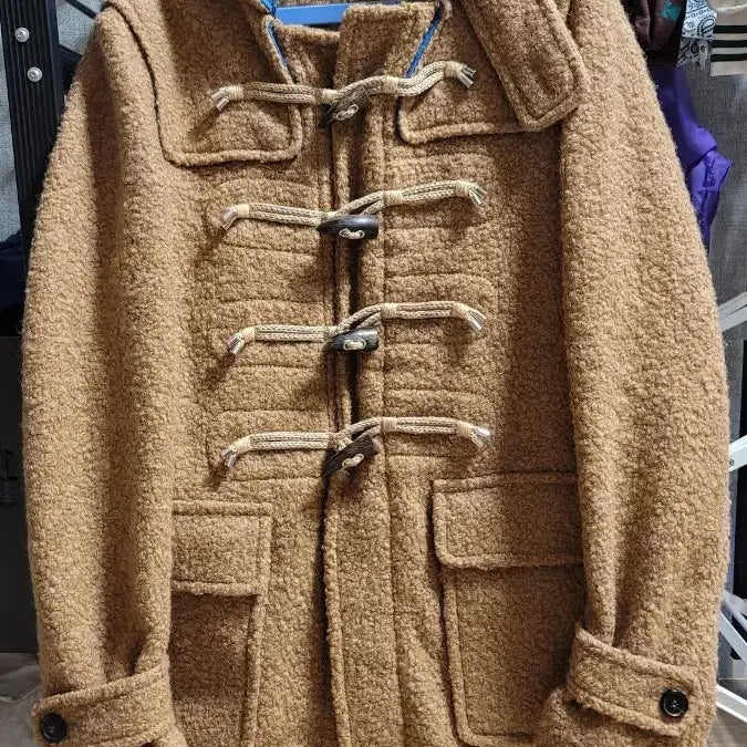 [BUNJANG] Dsquared2 Duffle Coat Brown eu48 / Dsquared2 더플 코트 브라운 떡볶이 eu48