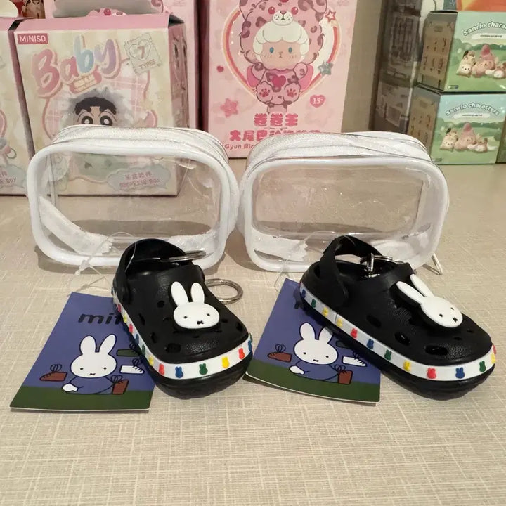 [SOLD OUT] 정품)알파슈 미피 크록스(샌들) 키링