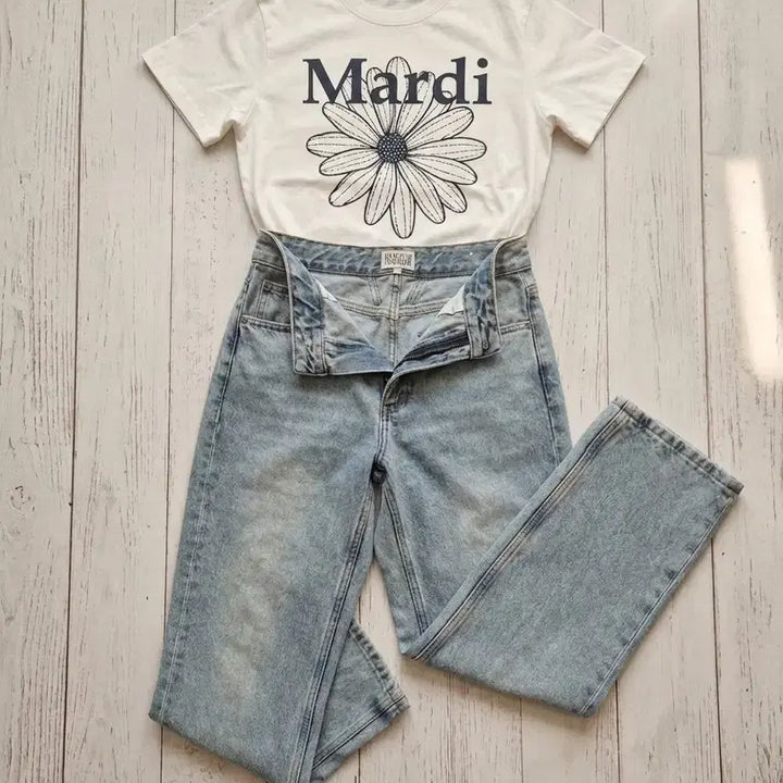 [BUNJANG] Marithé + François Girbaud Straight Denim Jeans / [브랜드 정품] 마리떼 프랑소와 저버 스트레이트 데님 (25사이즈)