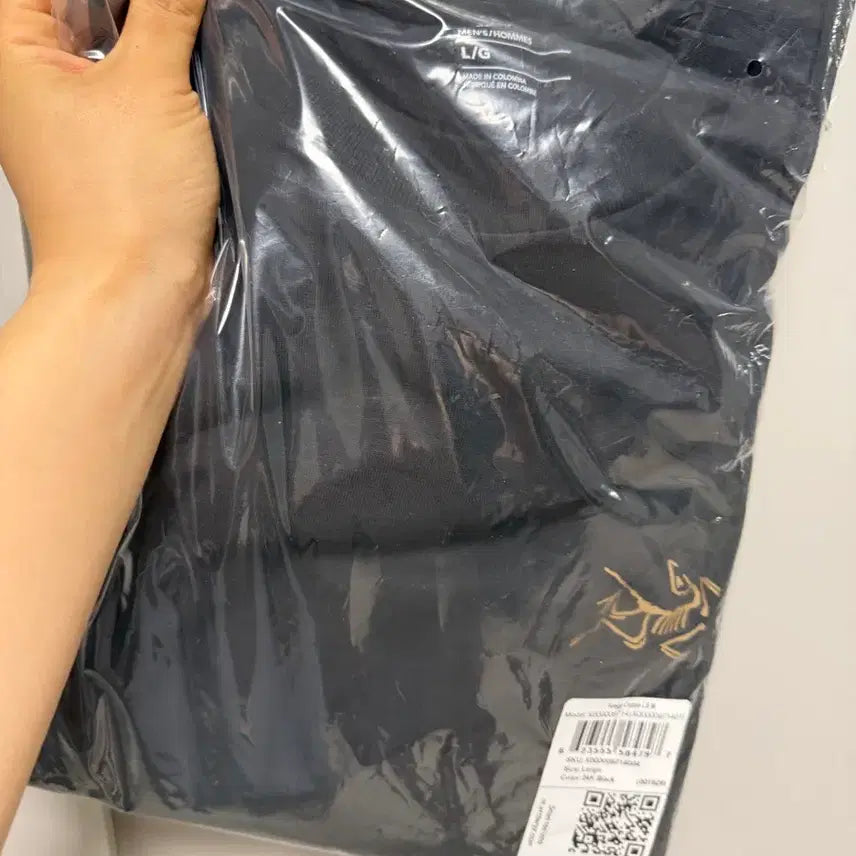 [SOLD OUT] [L] 아크테릭스 크래그 코튼 롱슬리브 티셔츠 24K 블랙