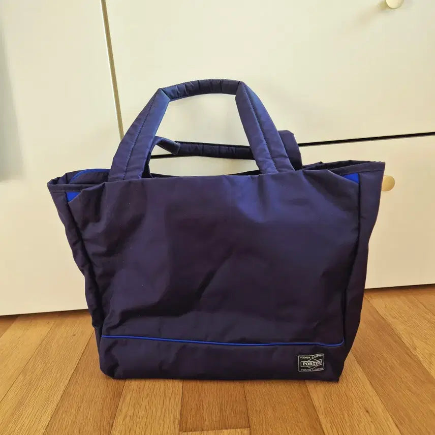 [SOLD OUT] 포터 네이비색 토트백