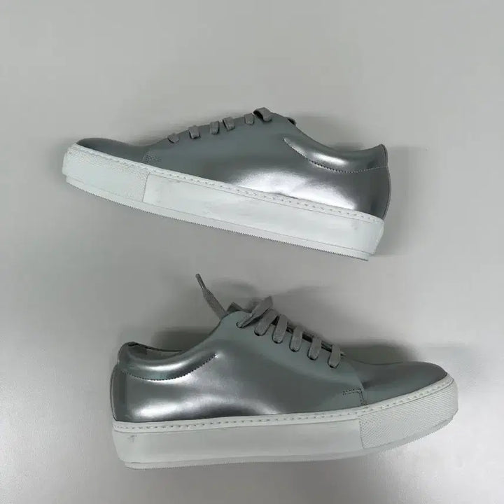 [BUNJANG] Acne Studios Metallic Silver Sneakers / [정품] 아크네스튜디오 메탈릭 실버 스니커즈 36(230~235)
