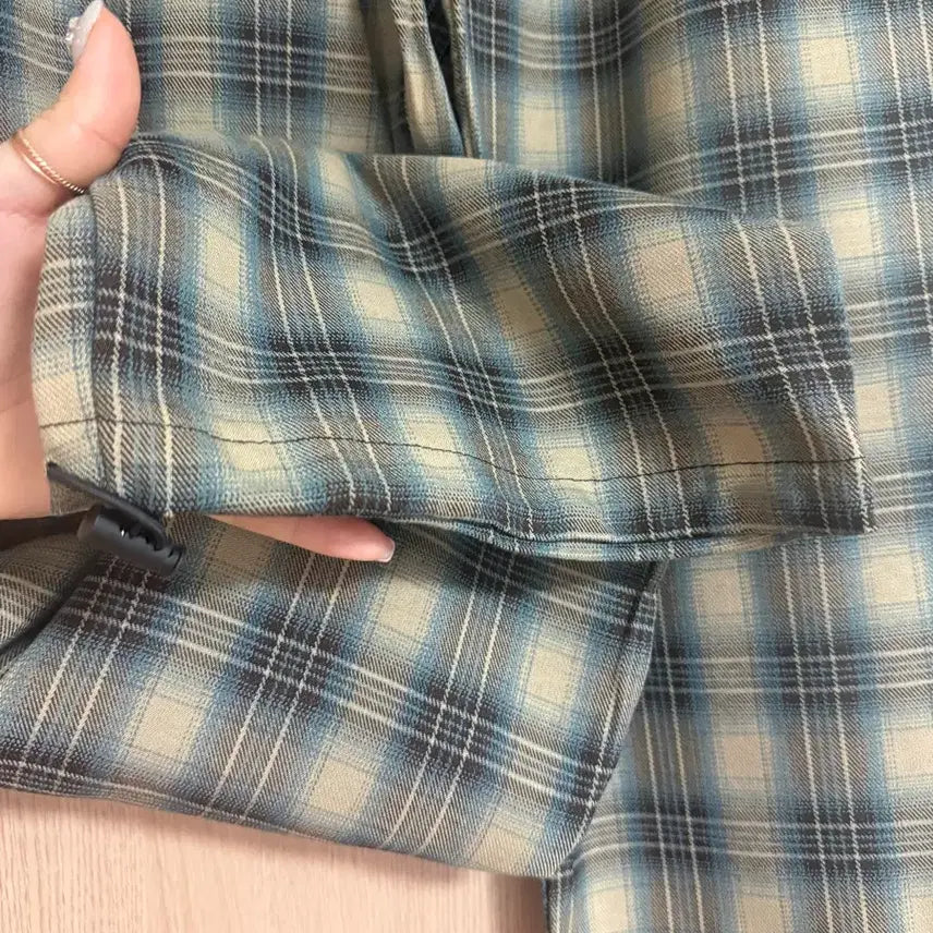 [BUNJANG] Unisex 2-Way Check Thin Cotton Pants / 새상품 2way체크 얇은 면바지 한여름 가능 남여공용