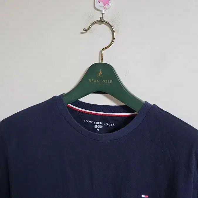 [BUNJANG] Tommy Hilfiger Round Neck Short Sleeve T-shirt / 타미힐피거 라운드 반팔 (412
