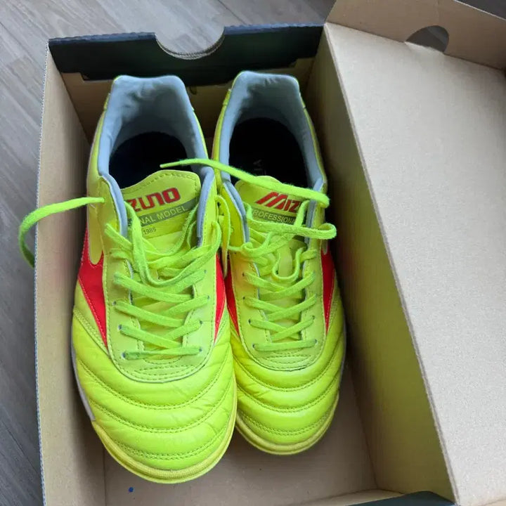 [BUNJANG] Mizuno Morelia Pro TF Futsal Shoes / 모렐리아 프로 풋살화