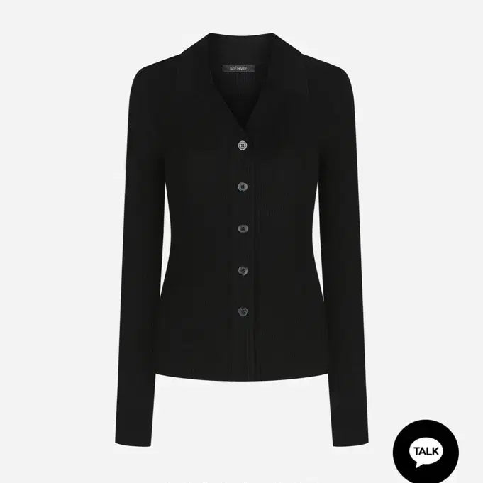 [BUNJANG] Mehvie Jeue Cardigan Black / Mehvie 메비 주에 가디건 블랙