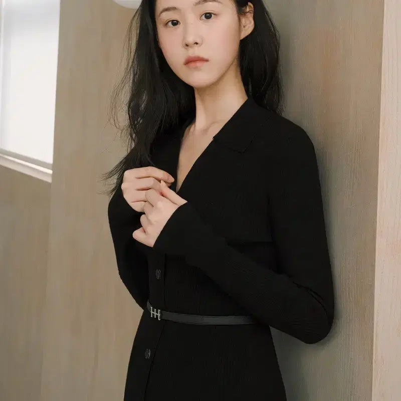 [BUNJANG] Mehvie Jeue Cardigan Black / Mehvie 메비 주에 가디건 블랙