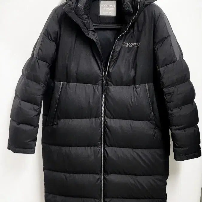 [BUNJANG] Discovery Long Padded Jacket Black 95 / 디스커버리정품 롱패딩 블랙 95