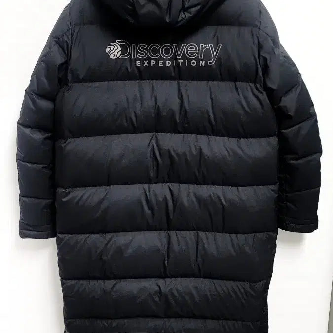 [BUNJANG] Discovery Long Padded Jacket Black 95 / 디스커버리정품 롱패딩 블랙 95