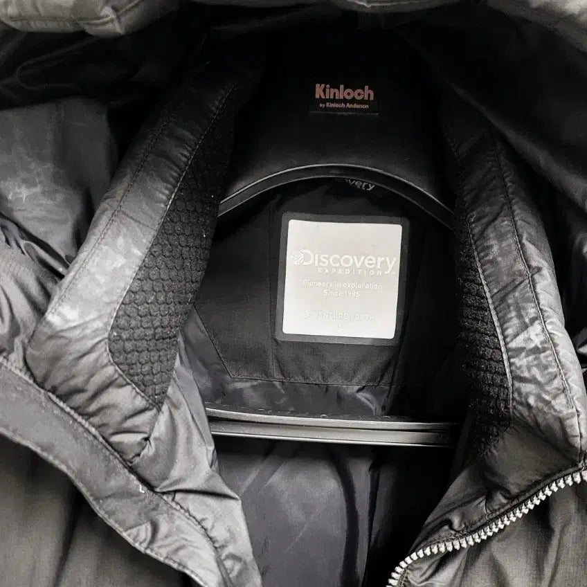 [BUNJANG] Discovery Long Padded Jacket Black 95 / 디스커버리정품 롱패딩 블랙 95