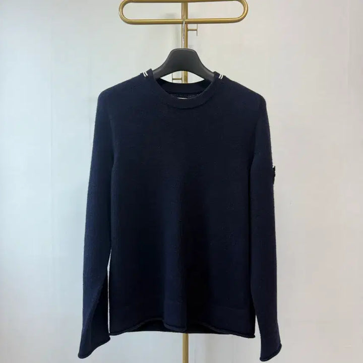 [BUNJANG] Stone Island Neckline Sweater Knit M / 스톤아일랜드 넥라인 스웨터 니트 M