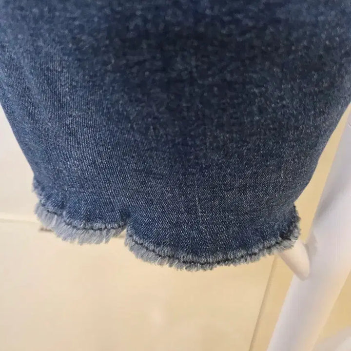 [BUNJANG] Damage Crop Denim Pants / 데미지 크롭 데님 팬츠