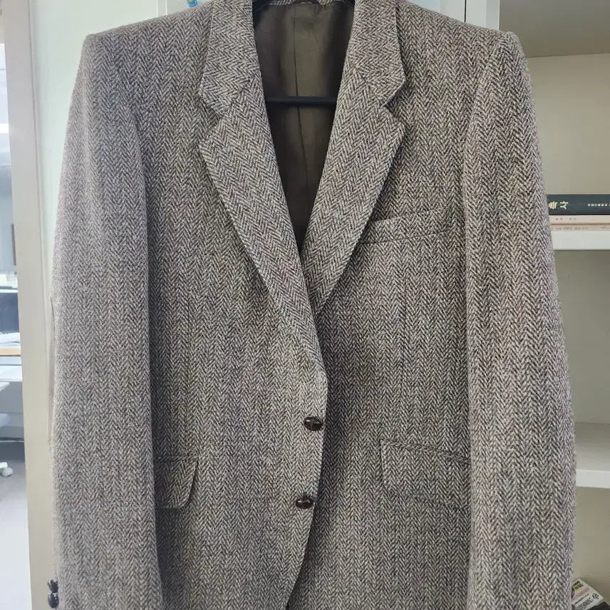 [BUNJANG] Harris Tweed Herringbone Jacket / 해리스트위드 헤링본 자켓