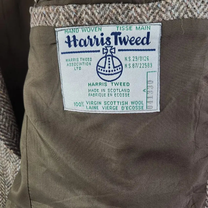 [BUNJANG] Harris Tweed Herringbone Jacket / 해리스트위드 헤링본 자켓