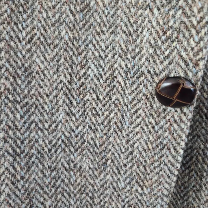 [BUNJANG] Harris Tweed Herringbone Jacket / 해리스트위드 헤링본 자켓