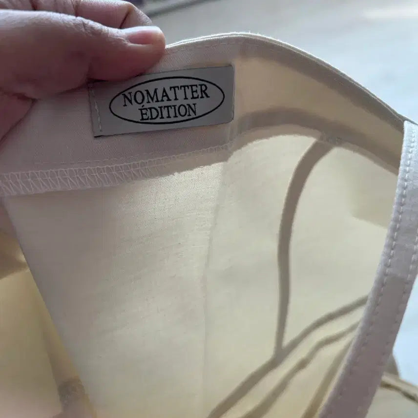 [BUNJANG] NOMATTER EDITION Ivory Overall Dress / NOMATTER EDITION 아이보리 멜빵 원피스