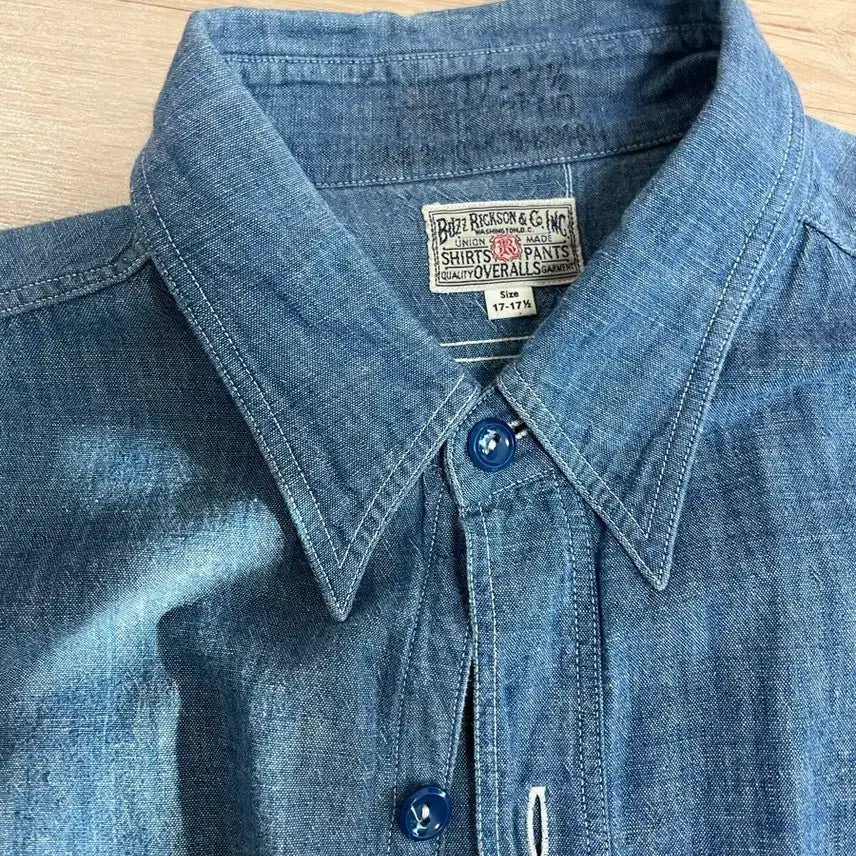 [SOLD OUT] [XL] 버즈릭슨 샴브레이 셔츠 17