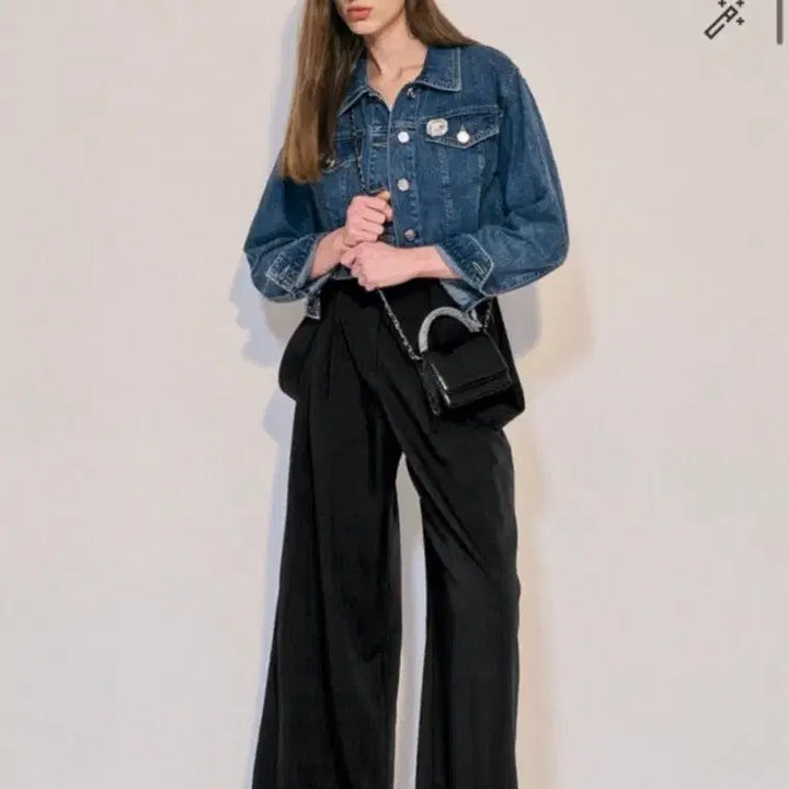 [BUNJANG] Hansome Obze Denim Jacket / 한섬 오브제 청자켓
