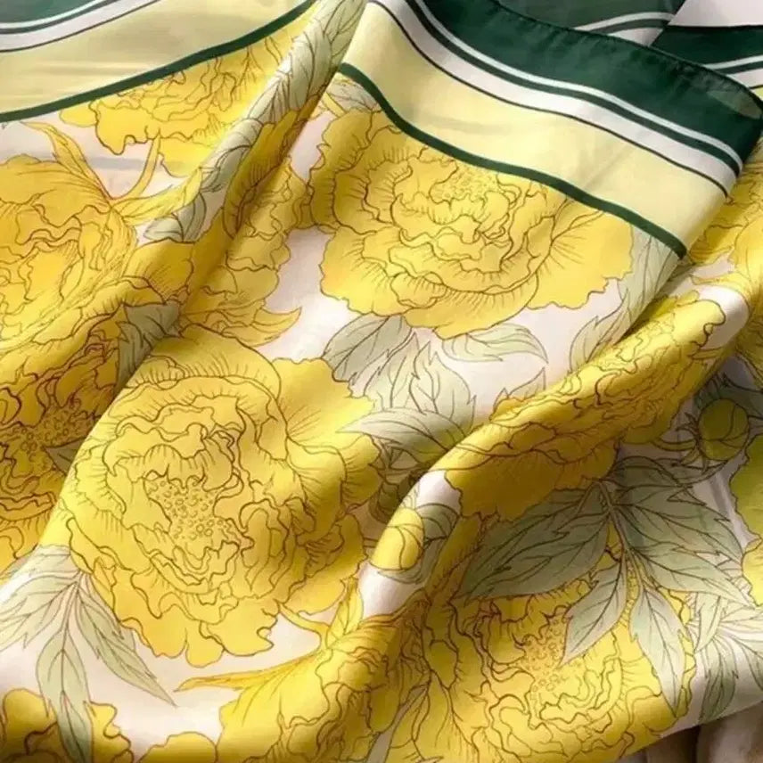[SOLD OUT] 플라워 프린트 스카프 (새상품)