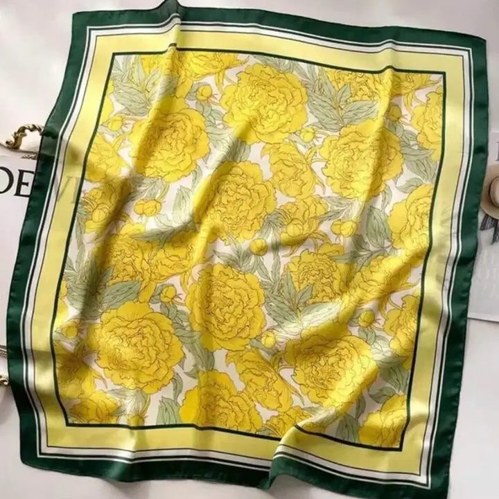 [SOLD OUT] 플라워 프린트 스카프 (새상품)