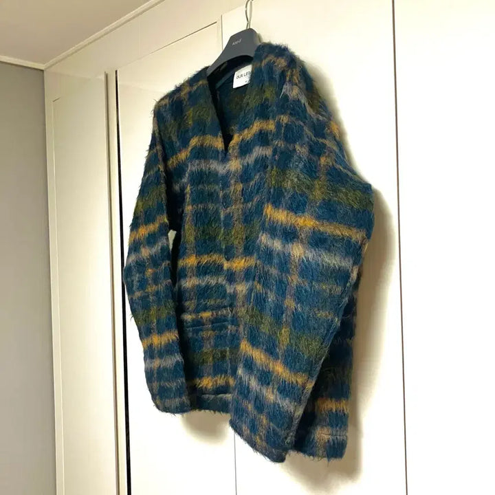 [SOLD OUT] (48) 아워레가시 17FW 체크 모헤어 가디건