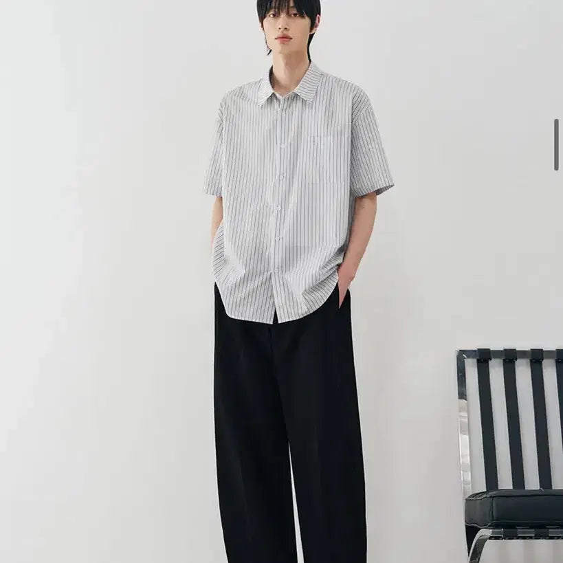[SOLD OUT] (새상품)(L) 드로우핏 아크 세미 벌룬 치노 팬츠 [BLACK] 판매
