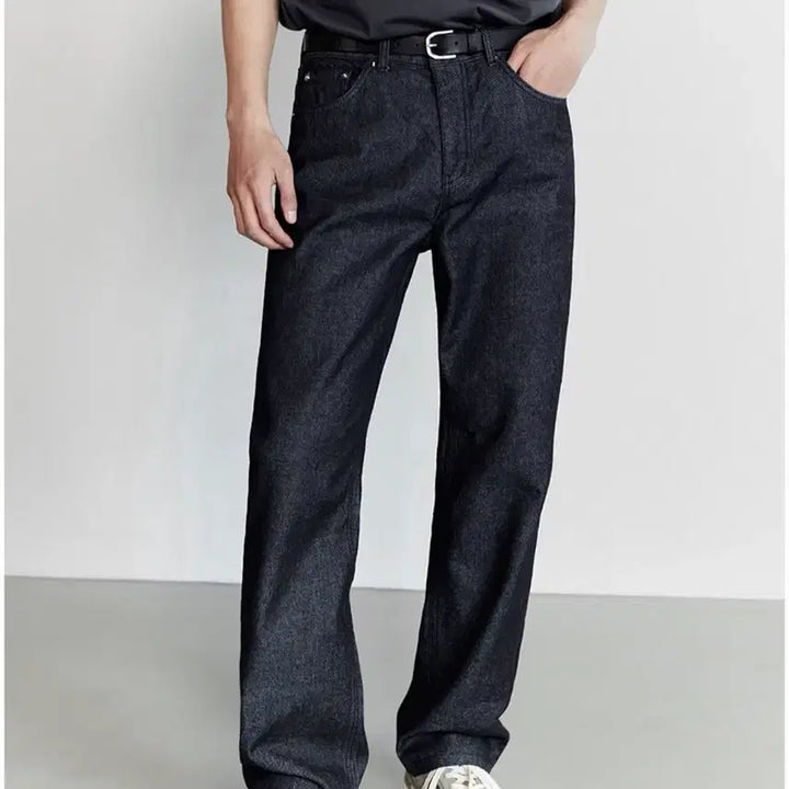 [BUNJANG] Branded 1898 Wide Straight Jeans / 브랜디드 1898 BLANK JEANS [WIDE STRAIGHT] 34