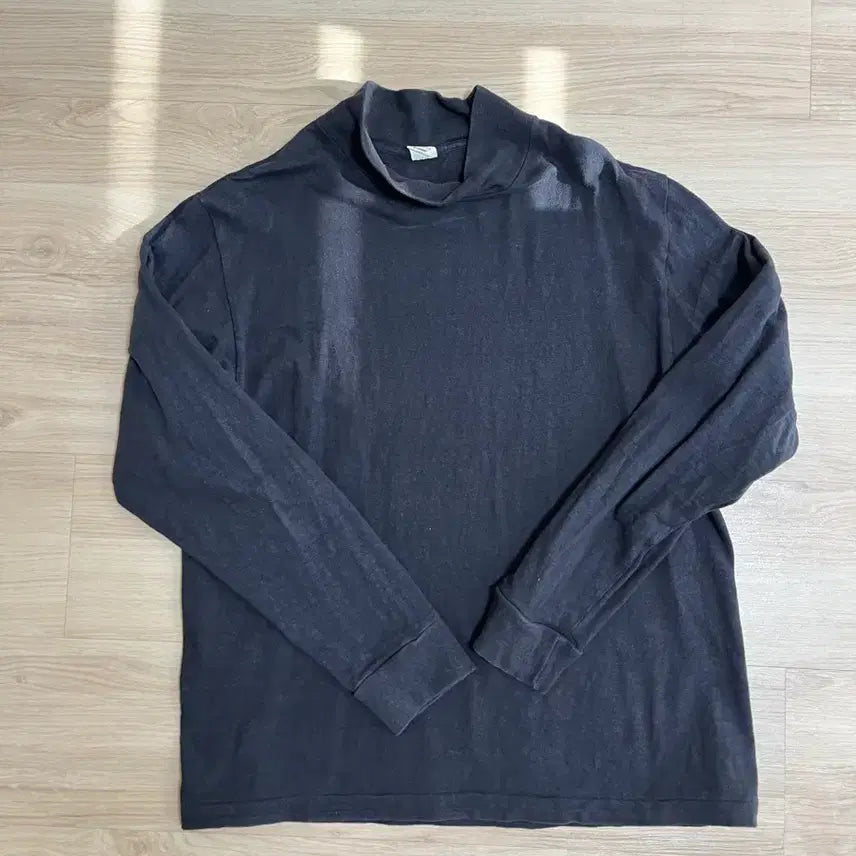 [BUNJANG] Warehouse High Neck T-shirt / [XL] 웨어하우스 무지 하이넥 티셔츠 목티