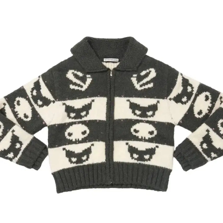[BUNJANG] KUROMI Cowichan Zip Cardigan / [새상품] KUROMI COWICHAN ZIP CARDIGAN