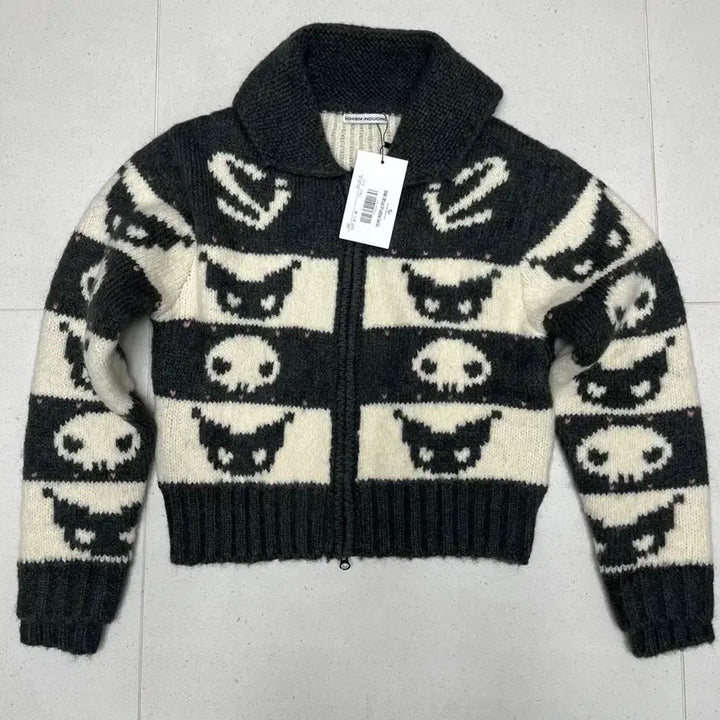 [BUNJANG] KUROMI Cowichan Zip Cardigan / [새상품] KUROMI COWICHAN ZIP CARDIGAN